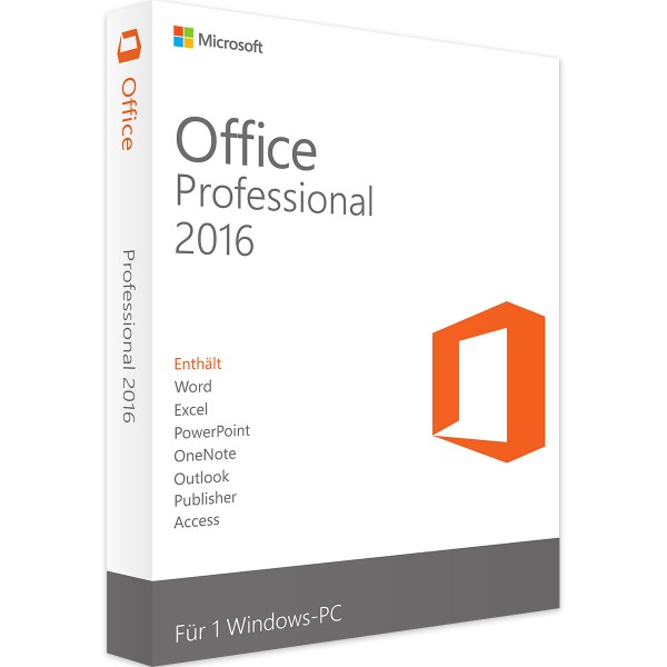 Microsoft Office 2016 Professional | dla Windows