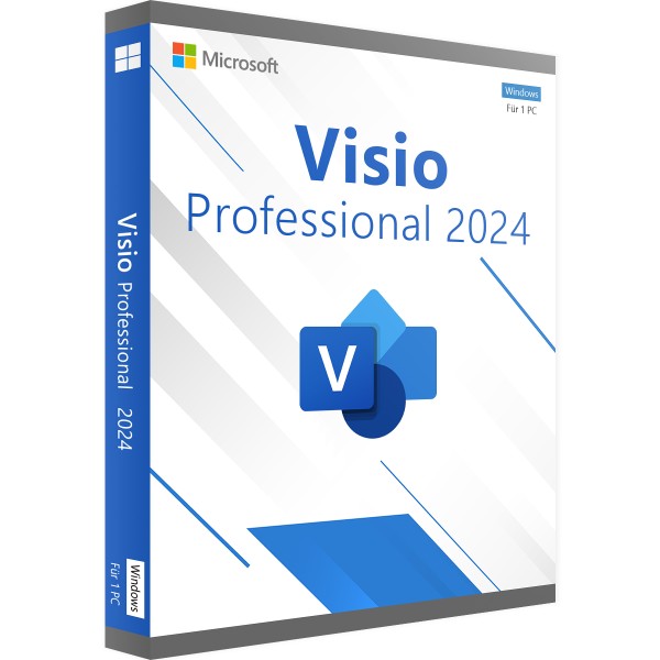 Microsoft Visio 2024 Professional | für Windows - Accountgebunden