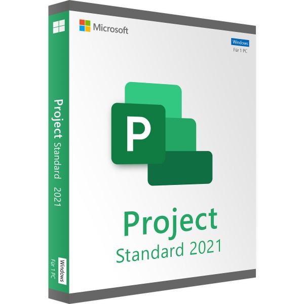 Microsoft Project 2021 Standard | dla Windows - wersja detaliczna