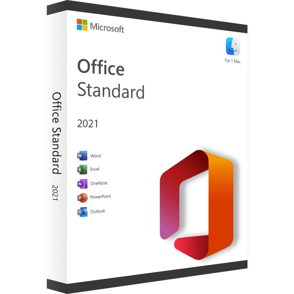 Microsoft Office 2021 Standard | dla Mac 1 - 5 urządzeń