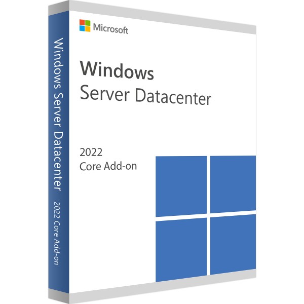 Windows Server 2022 Datacenter Core Licencja na dodatek rozszerzający