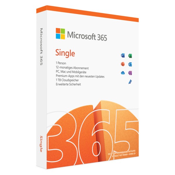 Microsoft Office 365 Single | dla PC/Mac/Mobile Devices