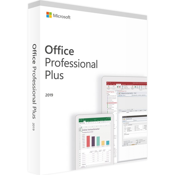 Microsoft Office 2019 Professional Plus | dla Windows - pakiet kont