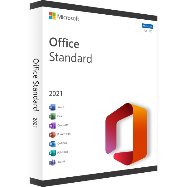 Microsoft Office 2021 Standard | dla Windows 1 - 5 urządzeń