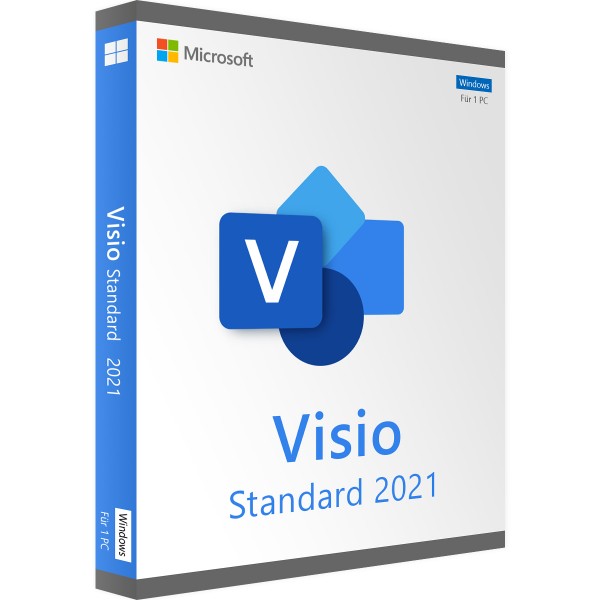 Microsoft Visio 2021 Standard | dla Windows - Sprzedaż detaliczna