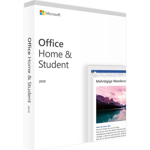Microsoft Office 2019 Home and Student | dla Windows | pakiet kont