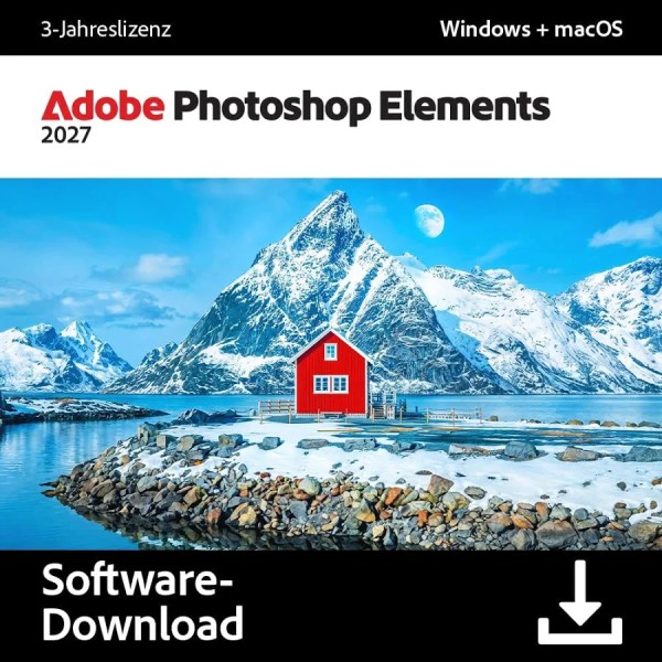 Adobe Photoshop Elements 2022 | dla Windows / Mac