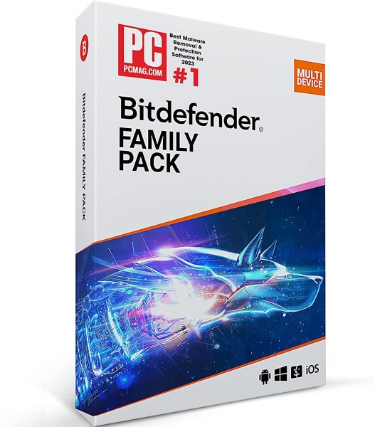 Bitdefender Family Pack 2022 | do 15 urządzeń