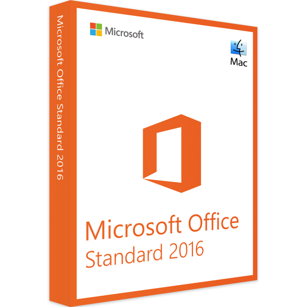Microsoft Office 2016 Standard | dla Mac 1 - 5 urządzeń