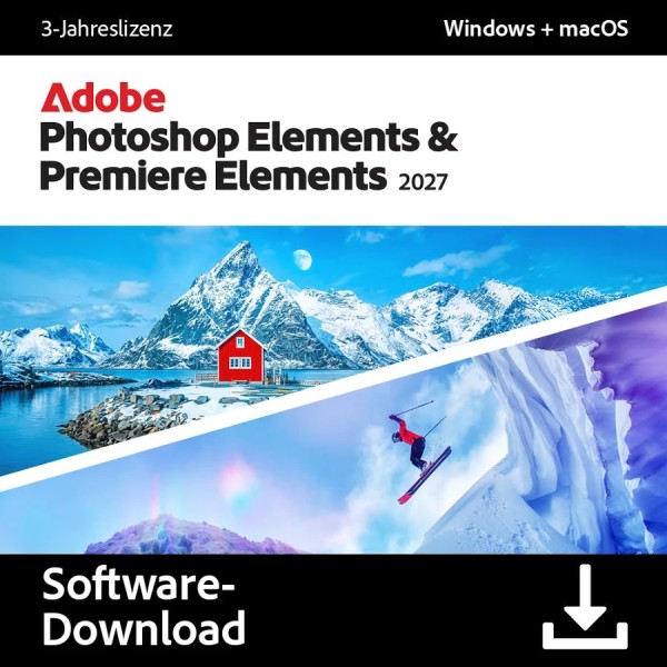 Adobe Photoshop i Premiere Elements 2022 | Windows/Mac