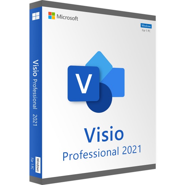 Microsoft Visio 2021 Professional | dla Windows - wersja detaliczna